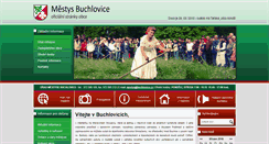 Desktop Screenshot of buchlovice.cz